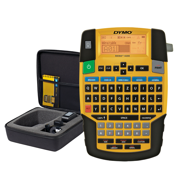  Etichettatrice Rhino 4200 - in kit - Dymo 
