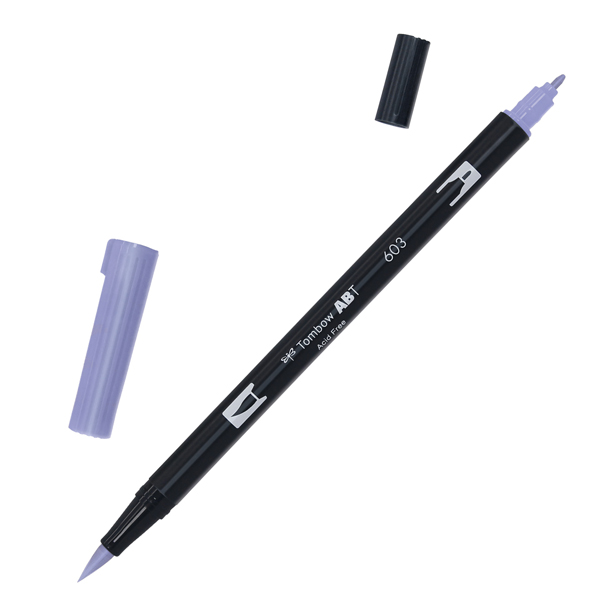  Pennarello Dual Brush 603 - periwinkle - Tombow 