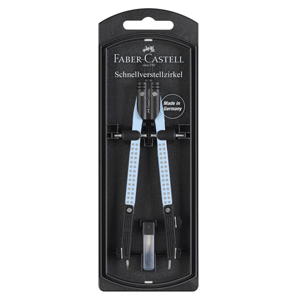  Balaustrone grip - diametro max cerchio 390 mm - sky blue - Faber-Castell 