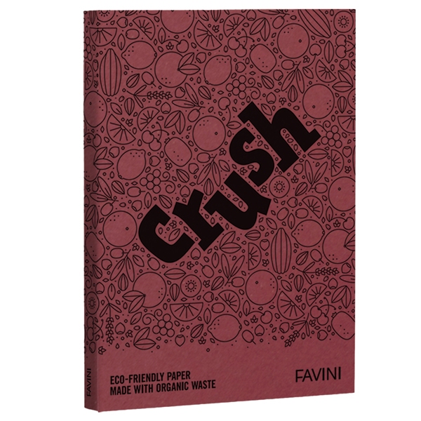 Carta Crush - A4 - 250 gr - ciliegia - Favini - conf. 50 fogli 