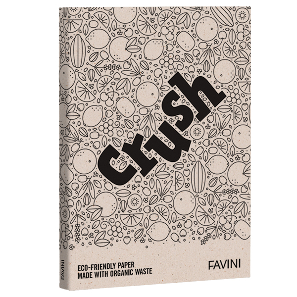  Carta Crush - A4 - 250 gr - uva - Favini - conf. 50 fogli 