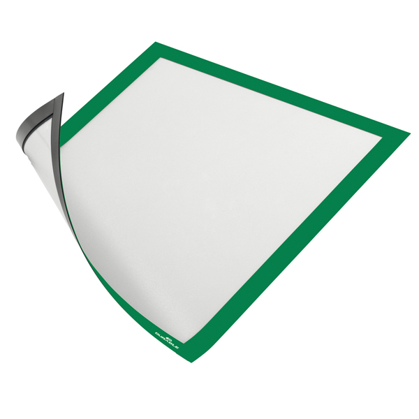  Cornice Duraframe Magnetic - A4 - 21 x 29,7 cm - verde - Durable 
