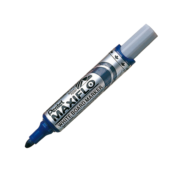  Marcatore per lavagne MaxiFlo - punta conica 6 mm - blu - Pentel 