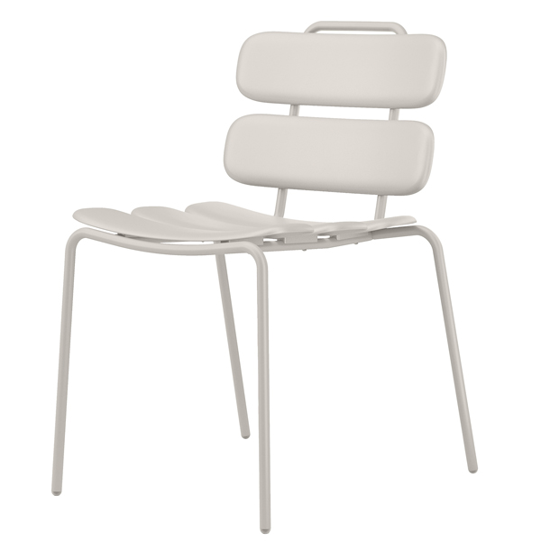  Seduta collettività Lemon - senza braccioli - polipropilene - avorio - Unisit 