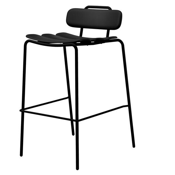  Sgabello Lemon - Nero - Unisit 