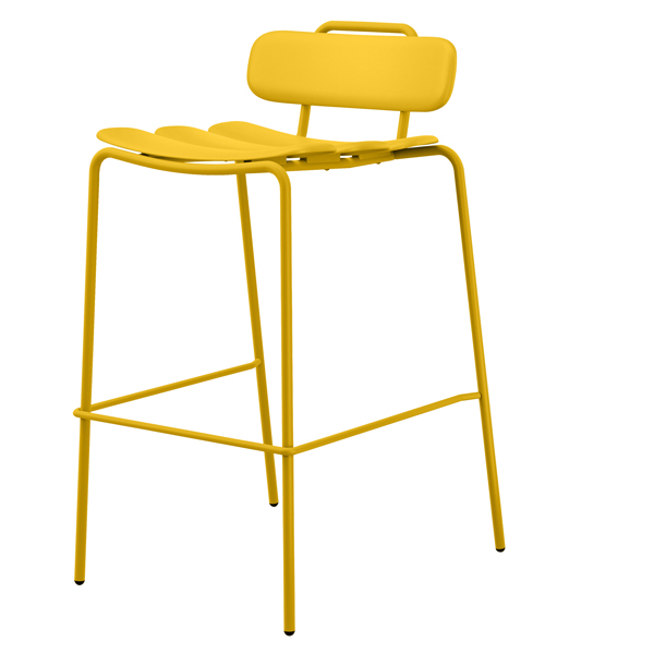  Sgabello Lemon - Giallo - Unisit 
