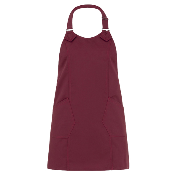  Grembiule Virginia - da donna - taglia unica - bordeaux - Giblor's 