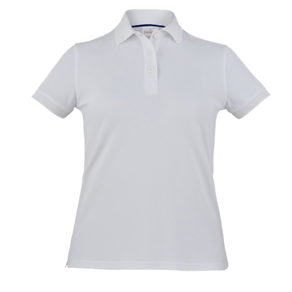  Polo Susan - da donna - manica corta - taglia M - bianco - Giblor's 