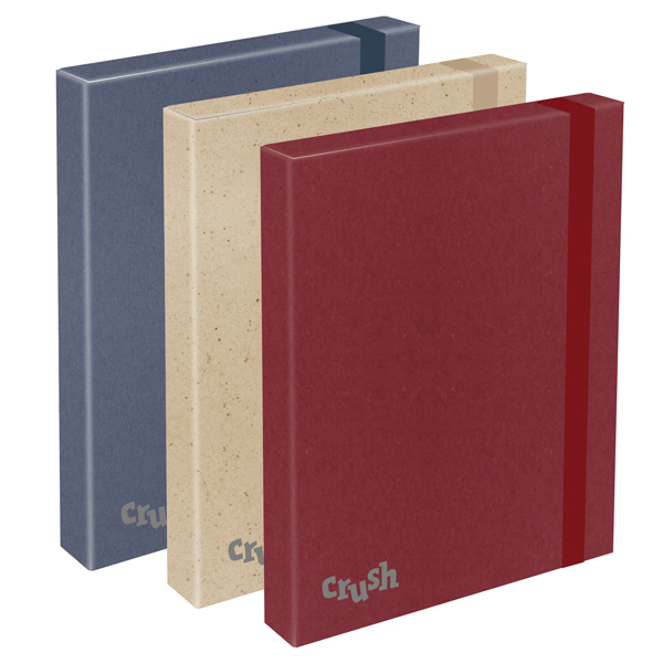  Cartella progetto Crush con elastico - 25 x 35 cm - dorso 3 cm - colori assortiti - Favini 