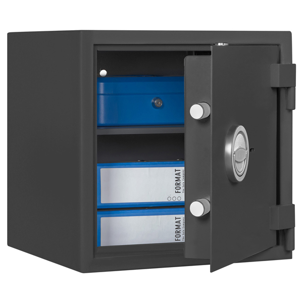  Armadio di sicurezza linea MT - 405 x 385 x 405 mm - grigio scuro - Security Italia 