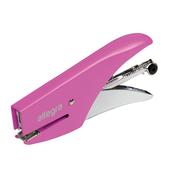 Cucitrice a pinza Allegra Fluo - passo 6 - rosa - Iternet 