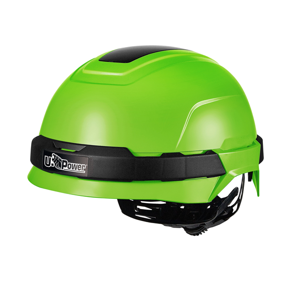 Casco protettivo Antares - regolabile - verde fluo - U-Power 