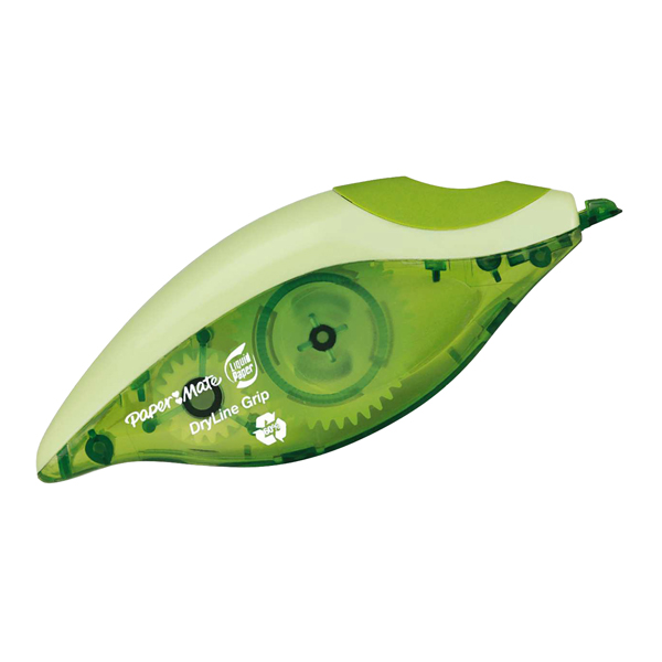  Correttore a nastro Dryline Grip recycled - 5 mm x 8,5 m - Papermate 