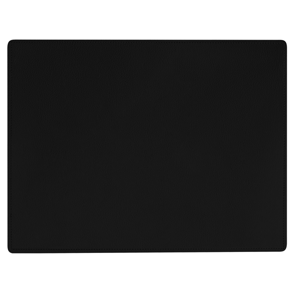  Sottopiatto rettangolare Talk - 41 x 31 cm - nero - Stilcasa 