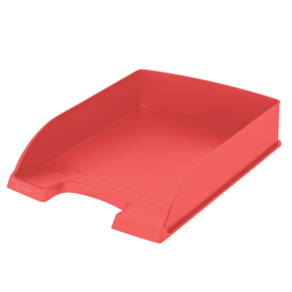  Vaschetta portacorrispondenza Leitz Recycle - 25,5 x 7 x 36 cm - rosso - Leitz 