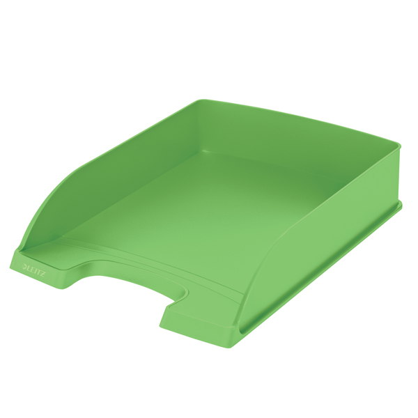  Vaschetta portacorrispondenza Leitz Recycle - 25,5 x 7 x 36 cm - verde chiaro - Leitz 