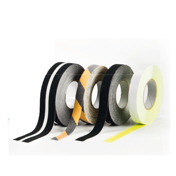  Nastro adesivo antiscivolo fosforescente ANTISLIP - 2,5 cm x 5 m - giallo - Geko 