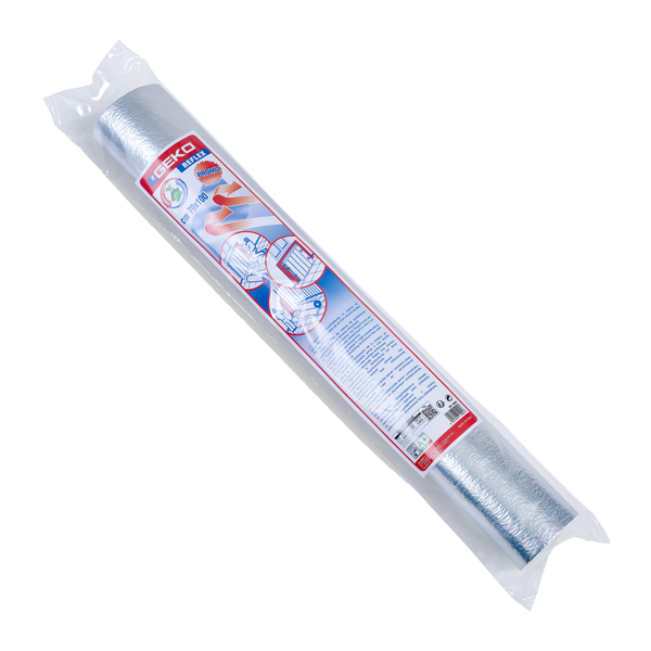  Pannello isolante e termoriflettente per caloriferi REFLEX - 70 x 100 cm - resina di polietilene - Geko 