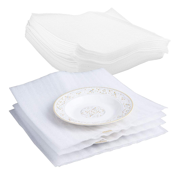  Foglio per imballaggio - 30 x 30 cm - schiuma foam - conf. 100 pezzi 