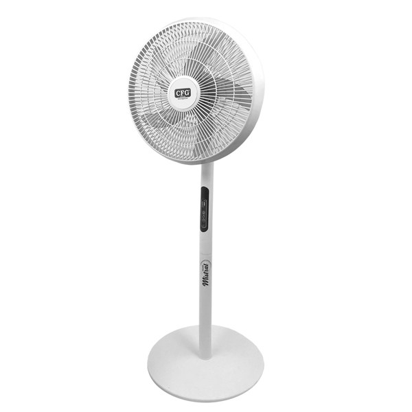 Ventilatore Mistral - da terra - con pannello solare - diametro 40 cm - altezza 112 cm - CFG 