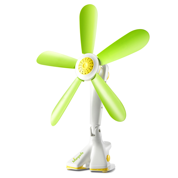  Ventilatore a clip Margarita - da tavolo e a parete - 7 W - diametro 42 cm - 14,8 x 14,3 x 51 cm - CFG 