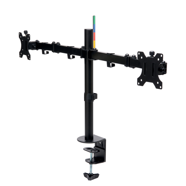  Braccio estensibile ergonomico per monitor doppio SmartFit - nero - Kensington 