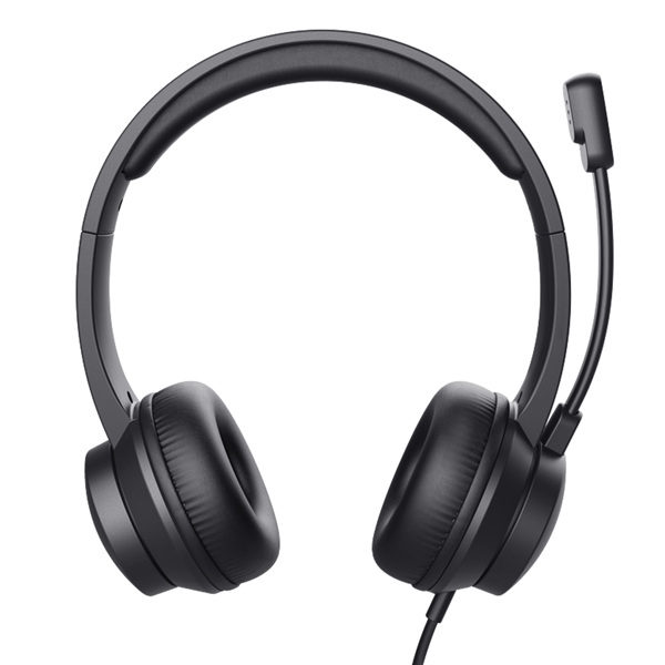  Cuffie USB per PC HS-201 - con microfono - nero - Trust 