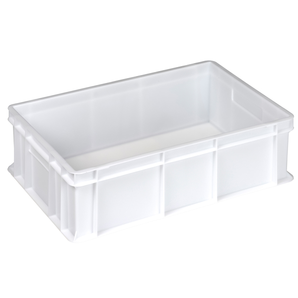  Cassa alimentare Europa - 60 x 40 x 17 cm - 32 L - HDPE - neutro - Mobil Plastic 