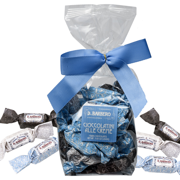  Cioccolatini misti ripieni alle creme - in sacchetto - 200 gr - Barbero 