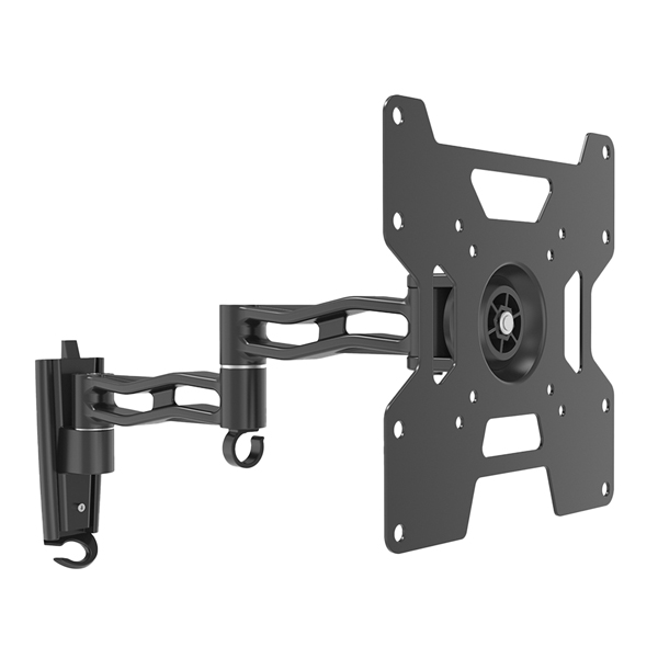  Supporto TV 17''- 42'' - da muro a tre snodi - nero - Irradio 