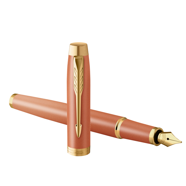  Penna stilografica IM Monochrome Rituals Orange - punta M - arancione - Parker 