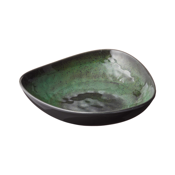  Ciotola triangolare Linea Amazzonia - 18,5 x 6 cm - melamina - Leone 