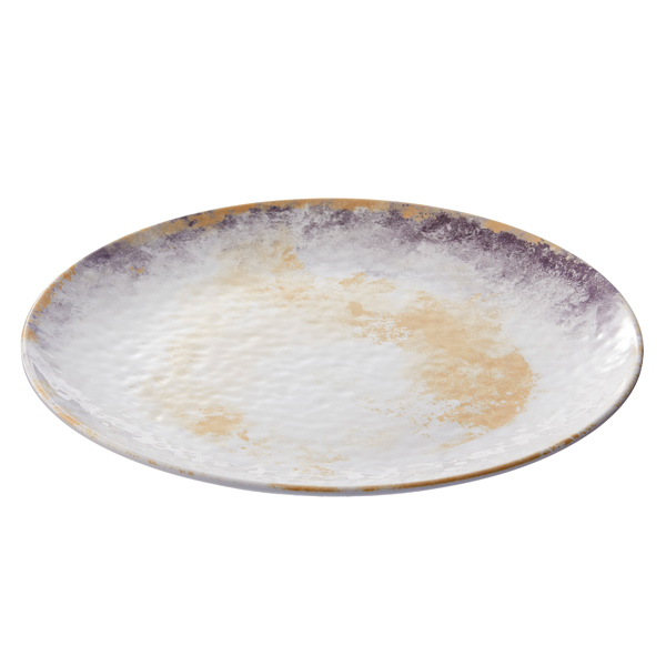  Piatto piano Linea Galassia - diametro 23,5 x 2,5 cm - melamina - Leone 