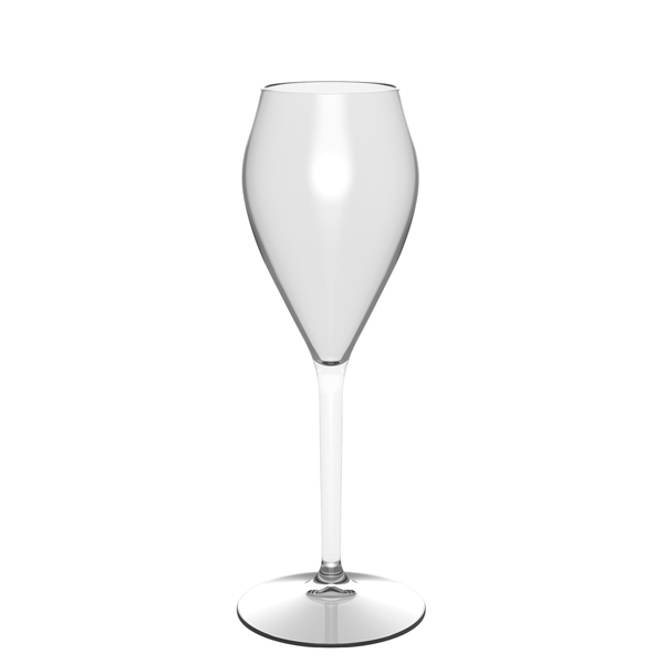  Flute Petit Perlage - 160 ml - tritan - trasparente - Leone - conf. 6 pezzi 