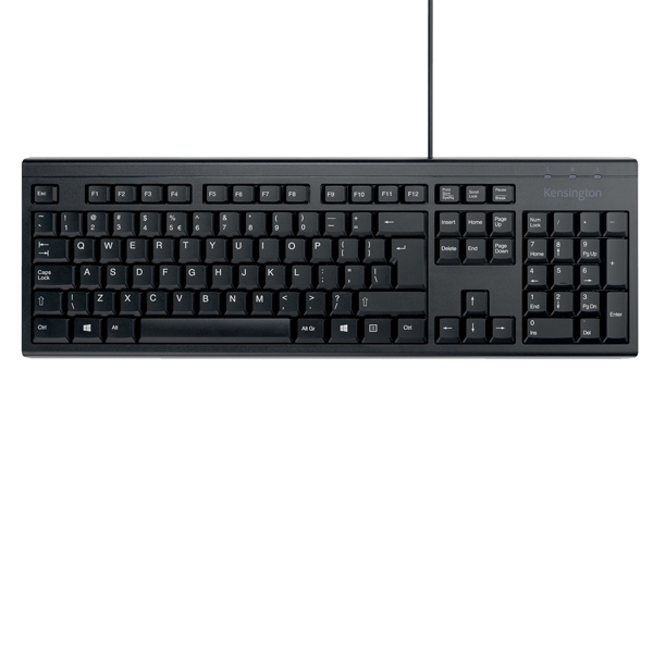  Tastiera con filo - KB100 EQ - nero - Kensington 