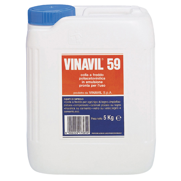  Colla vinilica 59 - 5 kg - Vinavil - Conf. 4 pz 