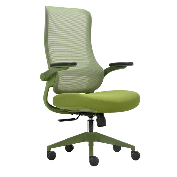  Seduta operativa ergonomica Aurora c/braccioli regolabili verde Unisit 