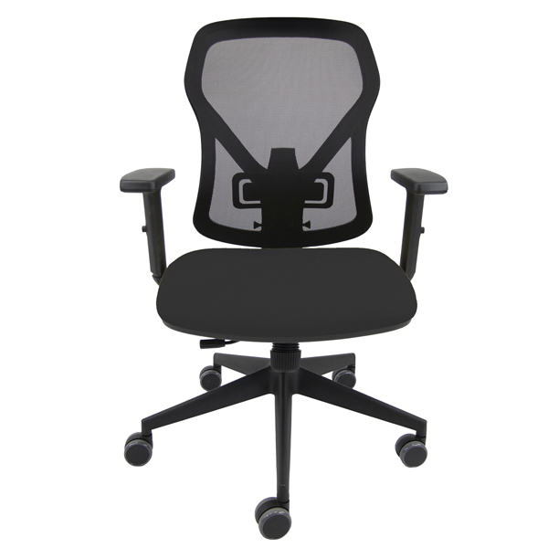  Seduta operativa Fiamma FLA - braccioli regolabili - nero - Unisit 