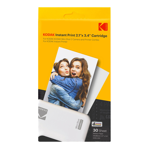  Carta - per Mini Shot 2 Retro - 2.1 X 3.4 - 30Pz - Kodak 