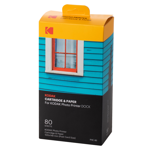  Cartucce per stampante 4.0 X 6.0 - 80 fogli- Kodak 