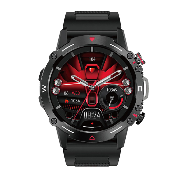  Smartwatch - Display AMOLED - HK87 - Nero - MU 