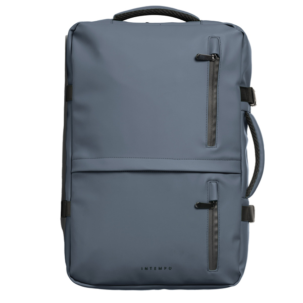  Zaino Travel Backpack Drop2Go - 30 x 15 x 45 cm - gomma - blu - In Tempo 