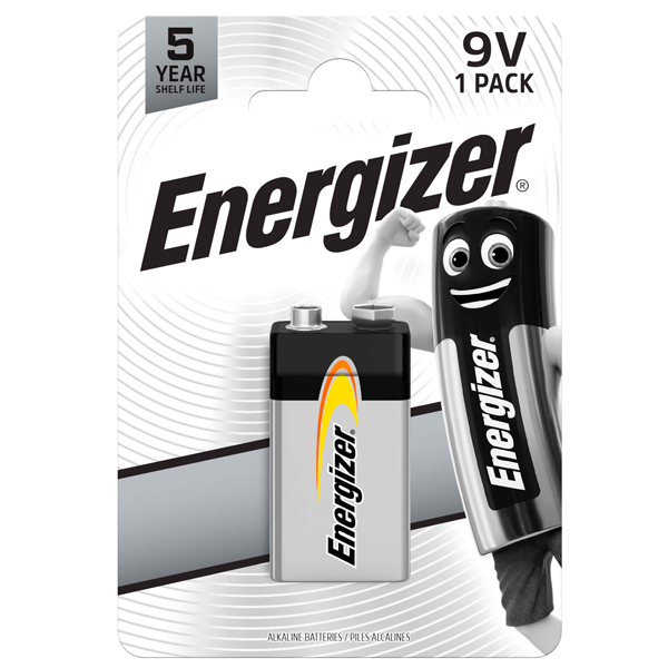  Pila Transistor - 9V - Everyday - 6R61 - Energizer 