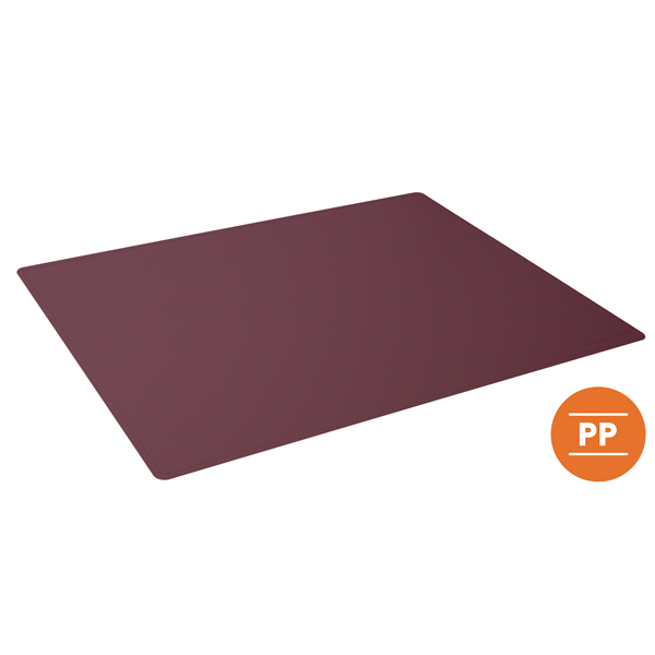  Sottomano - in PP opaco - 53 x 40 cm - rosso - Durable 