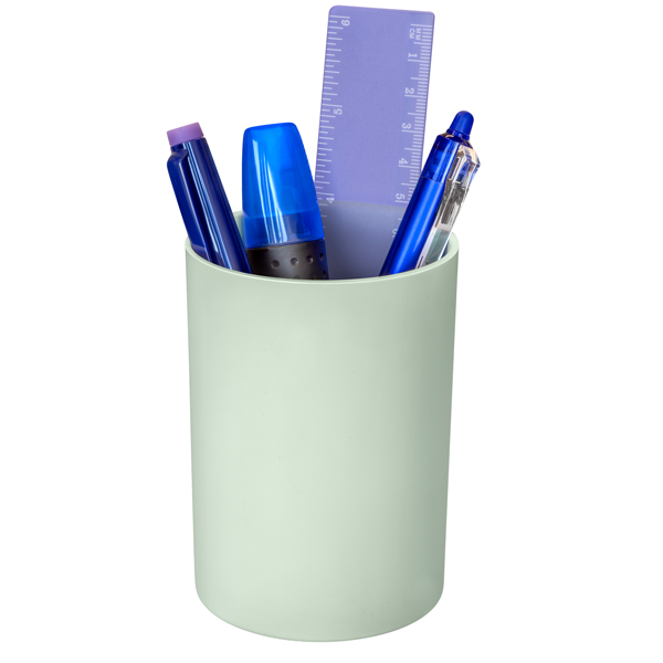  Portapenne 500 First - Ø 7,5 x H10,5 cm - Verde salvia - Cep 