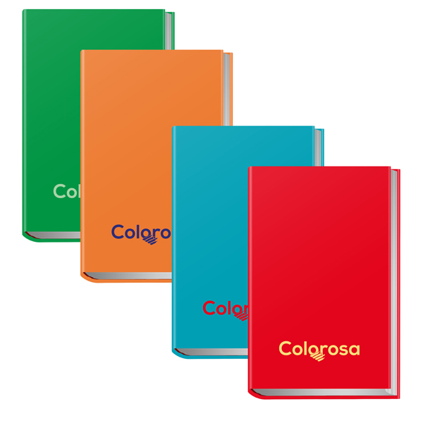  Diario - 12 mesi - copertina rigida antigraffio - colori assortiti - Colorosa 