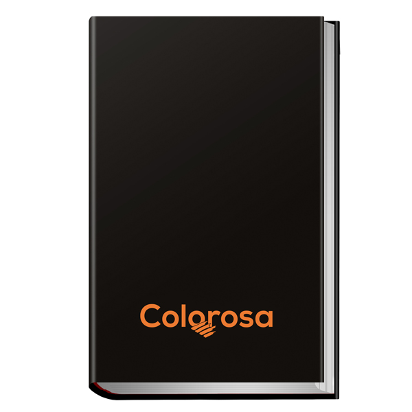  Diario - 12 mesi - copertina rigida antigraffio - nero - Colorosa 