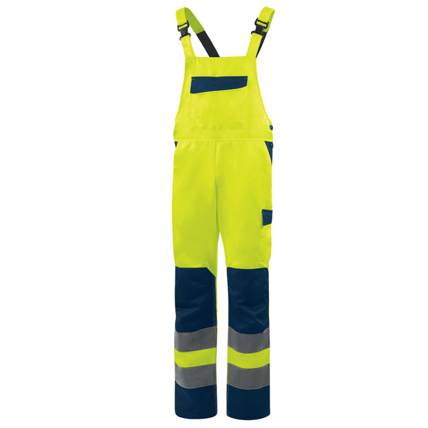  Salopette alta visibilità M1SA2HV - taglia XL - giallo fluo - Deltaplus 