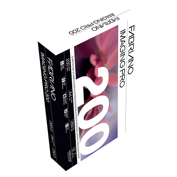  Carta Imaging Pro - A4 - 210 x 297mm - 200 gr - bianco - Fabriano - conf. 250 fogli 