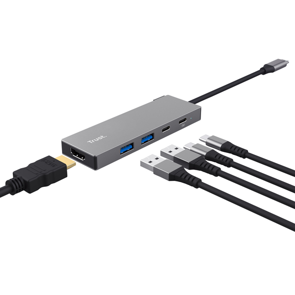 Adattatore multiporta - 5-in-1 - Dalyx - Trust 